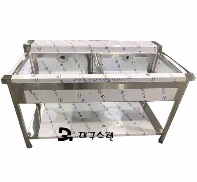 대구스텐) 세척기용 싱크대-1500 (2조)