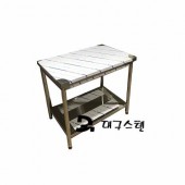 대구스텐) 1단 작업대-900 무빽
