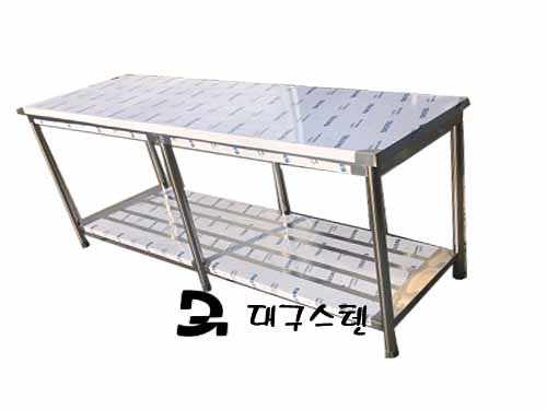 대구스텐) 1단 작업대-1800 무빽
