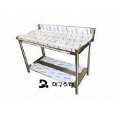 대구스텐) 1단 작업대-1200 빽