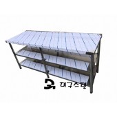 대구스텐) 2단 작업대-1800 무빽