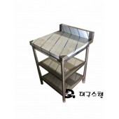 대구스텐) 2단 작업대-600 빽