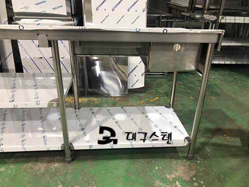 씽크대+작업대 2단